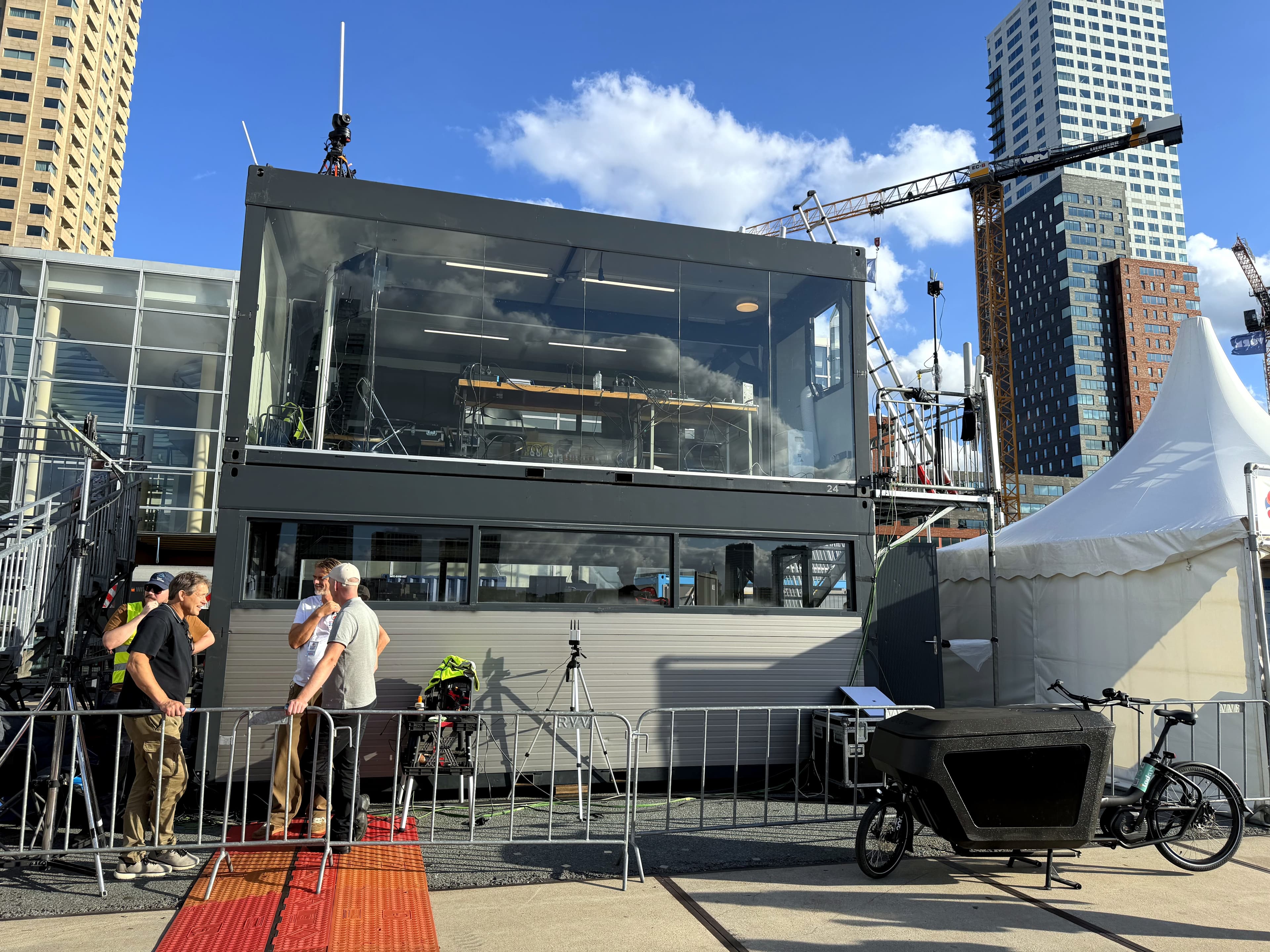 Dubbellaagse regie en drijvend podium voor Backbone tijdens de Wereldhavendagen Rotterdam (6)
