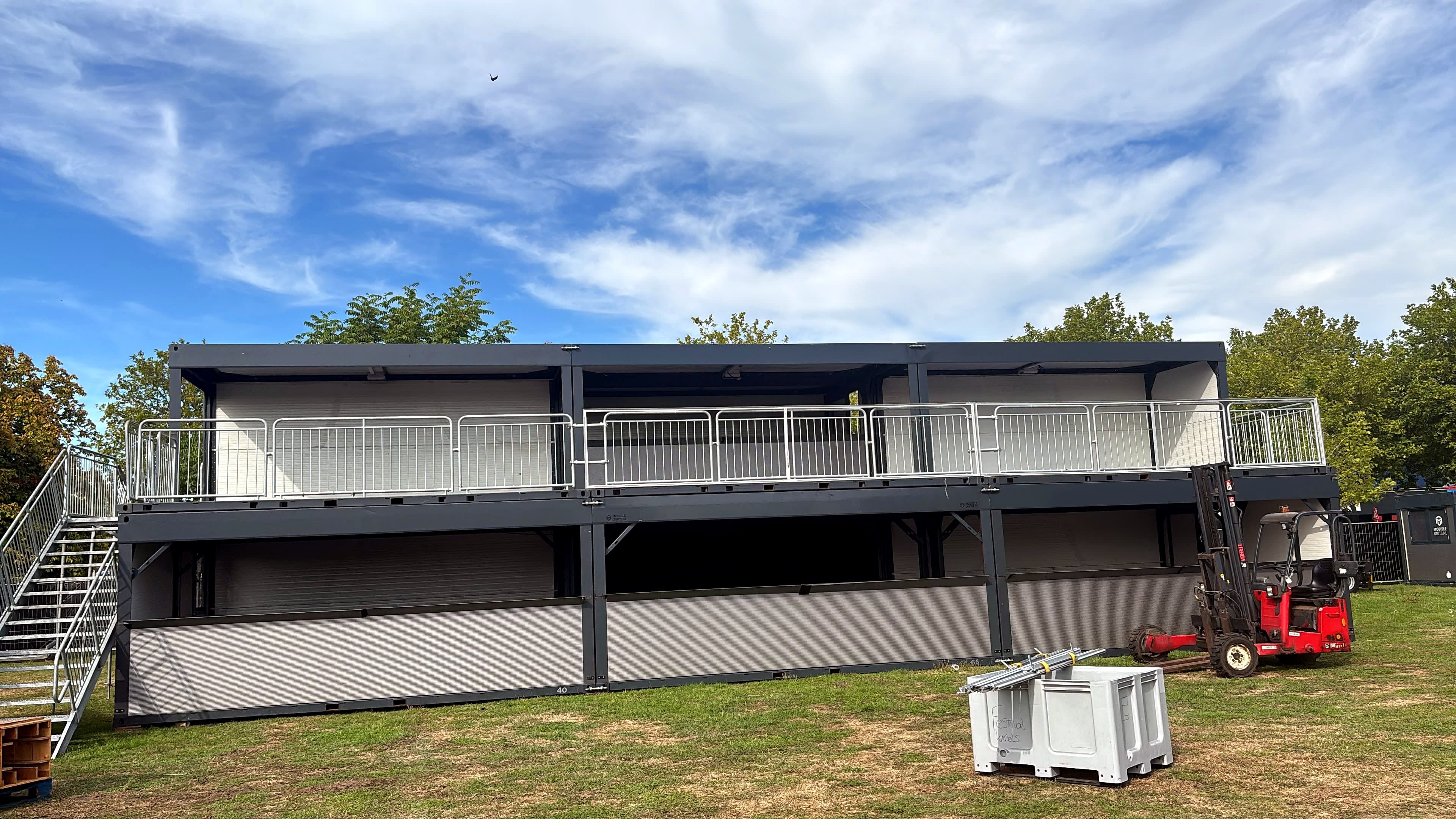Dubbellaagse hospitality met dakterras voor Stadsfestival Amersfoort (3)