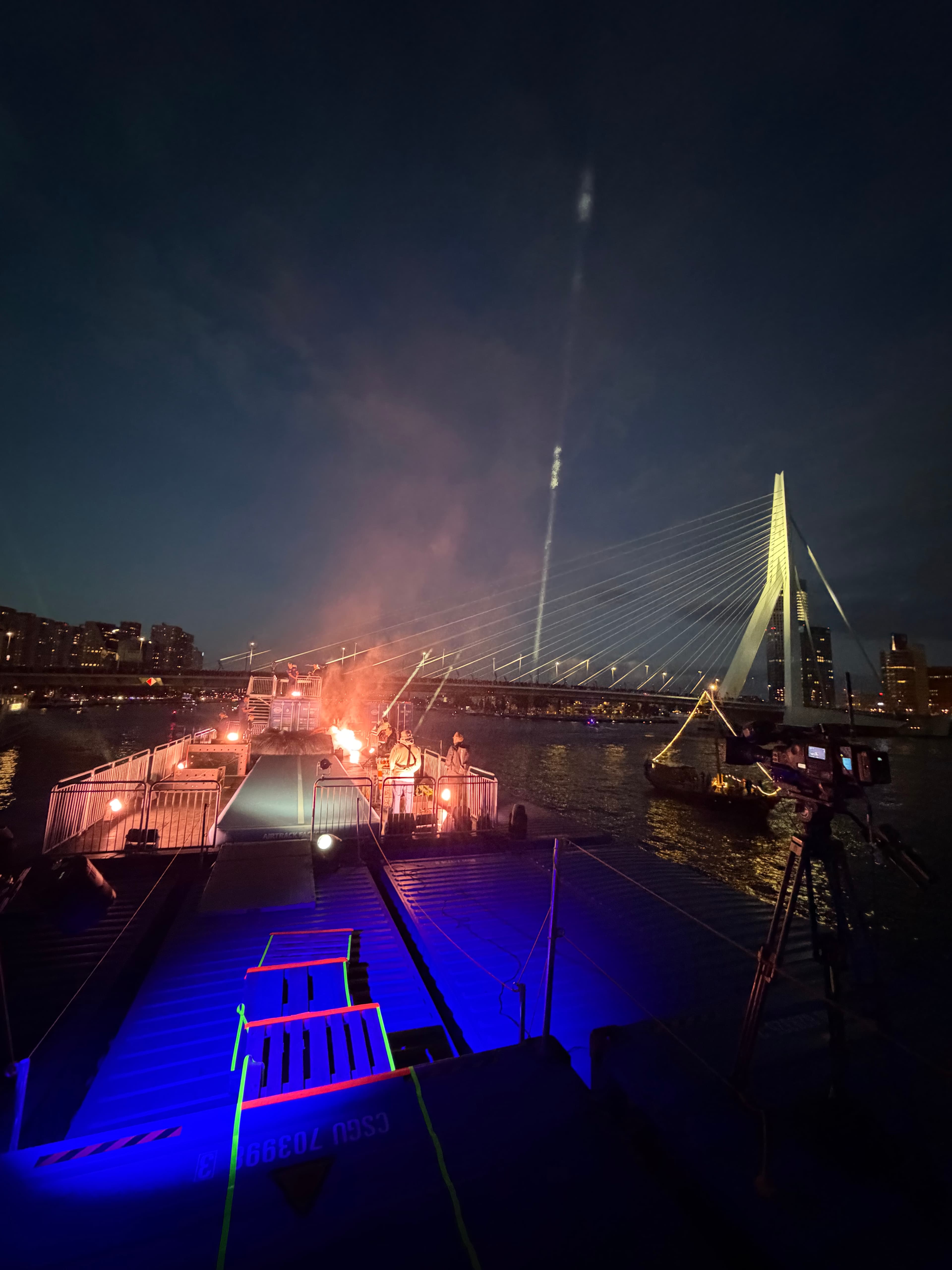 Dubbellaagse regie en drijvend podium voor Backbone tijdens de Wereldhavendagen Rotterdam (7)
